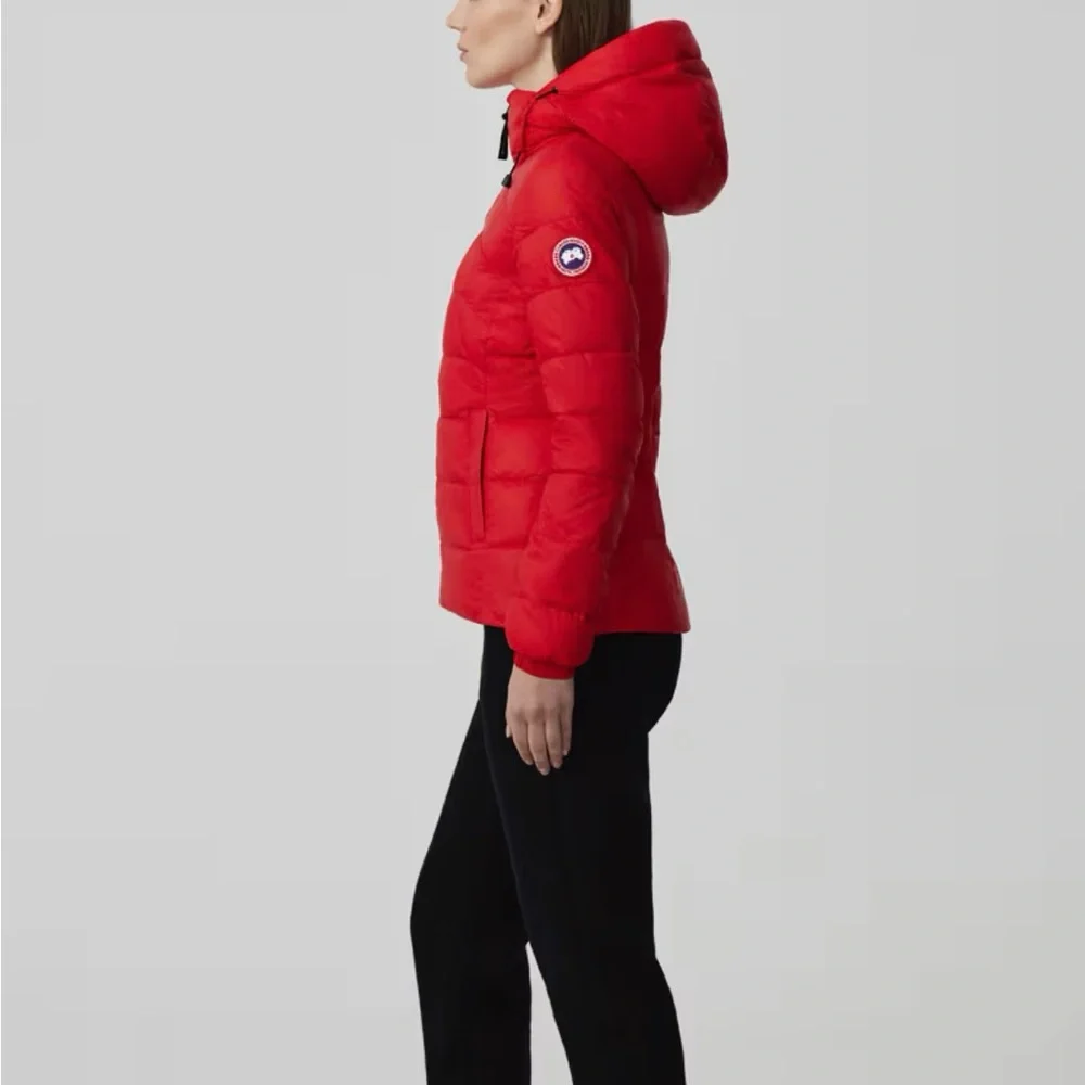 Authentic Canada Goose Abbott Hoody Red - Picture 3 of 16